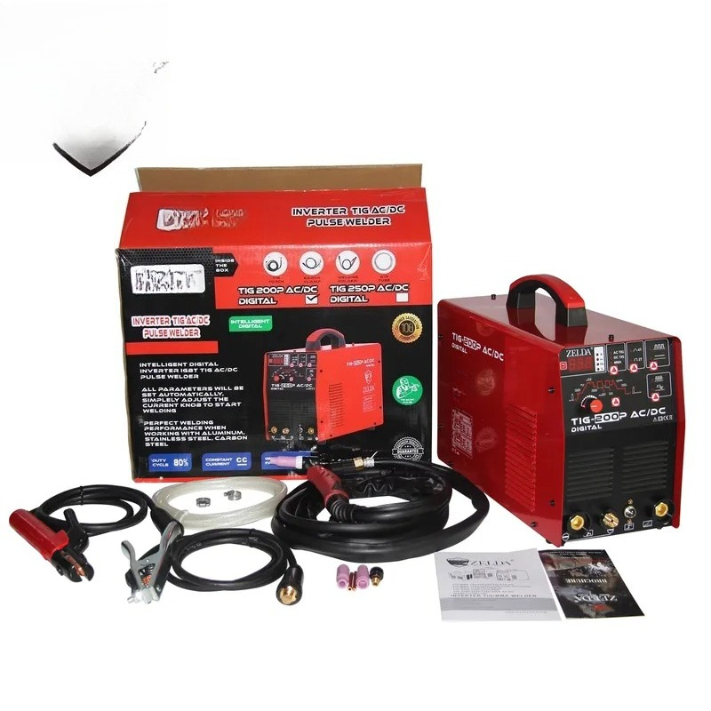 Tig Welder Machine - 溶接機 200A インバーター AC DC パルス