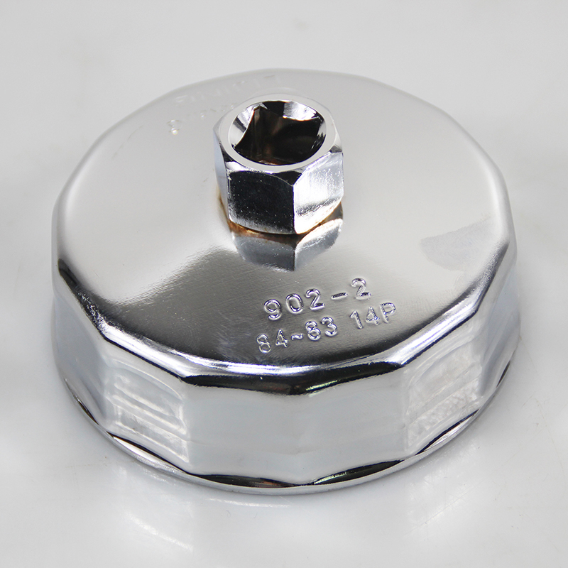Oil Filter Wrench - 84 ミリメートル-14 フルート 902-2 オイルフィルターレンチキャップリムーバーユニバーサルメルセデスベンツ OM642