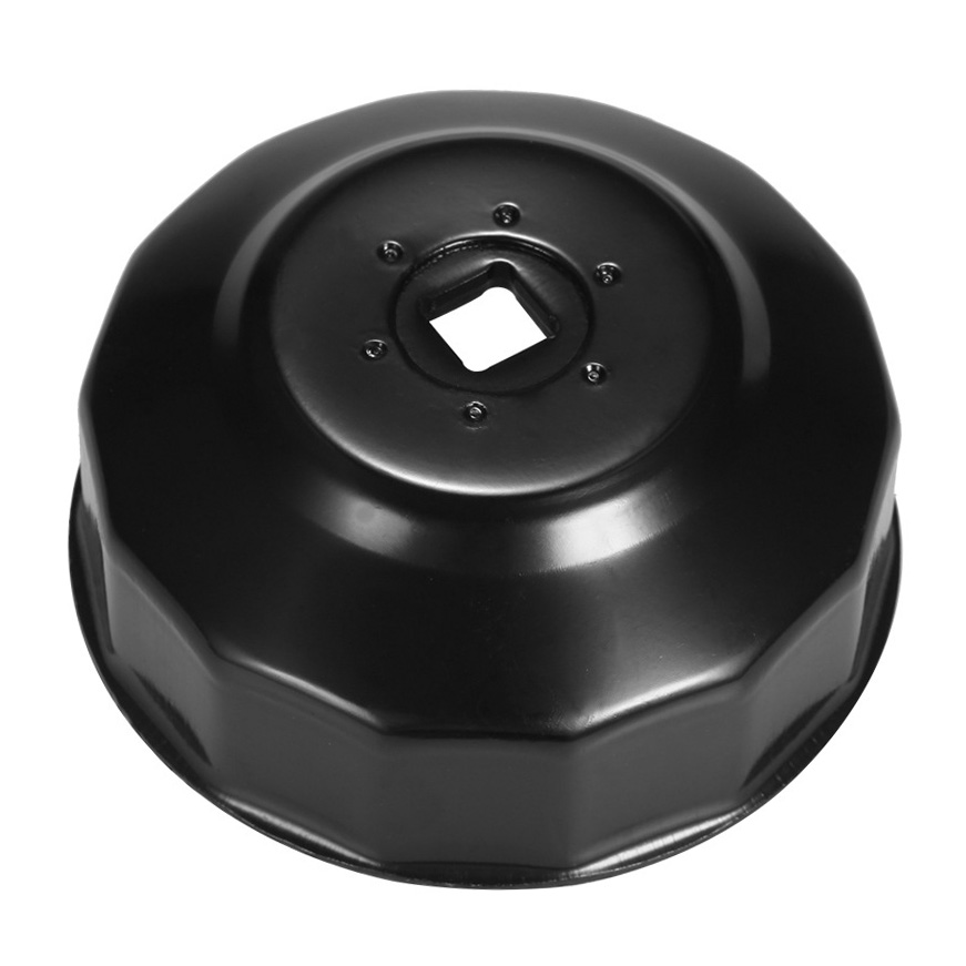 Oil Filter Wrench - ユニバーサルオイルフィルターレンチ、カップソケット、キャップリムーバーツール、65mmx14フルート