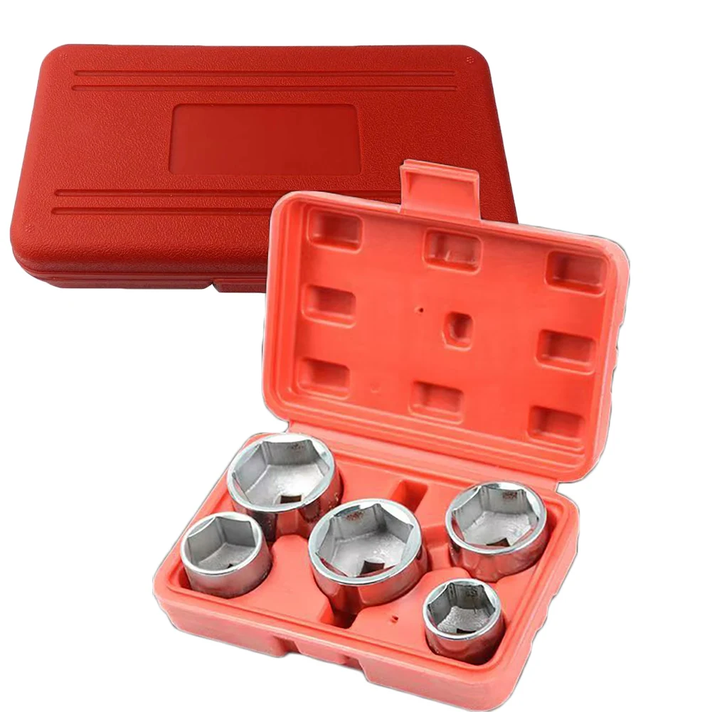 5個入りオイルフィルターキャップレンチセット、3/8インチド - Oil Filter Wrench のレビューと価格