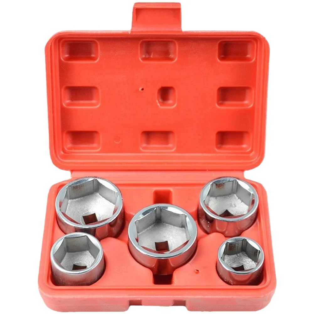 5個入りオイルフィルターキャップレンチセット、3/8インチド - Oil Filter Wrench のレビューと価格