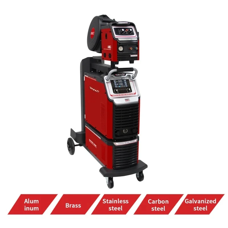 産業用ダブルパルス500アンペアMIG MAG TIG溶接機 - Tig Welder Machine のレビューと価格