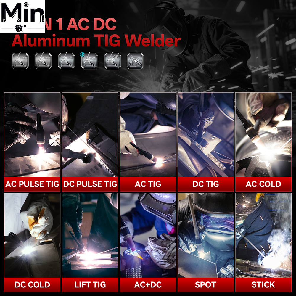 AC DC 200A HFインバーターパルスTIG溶接機 マ - Tig Welder Machine のレビューと価格